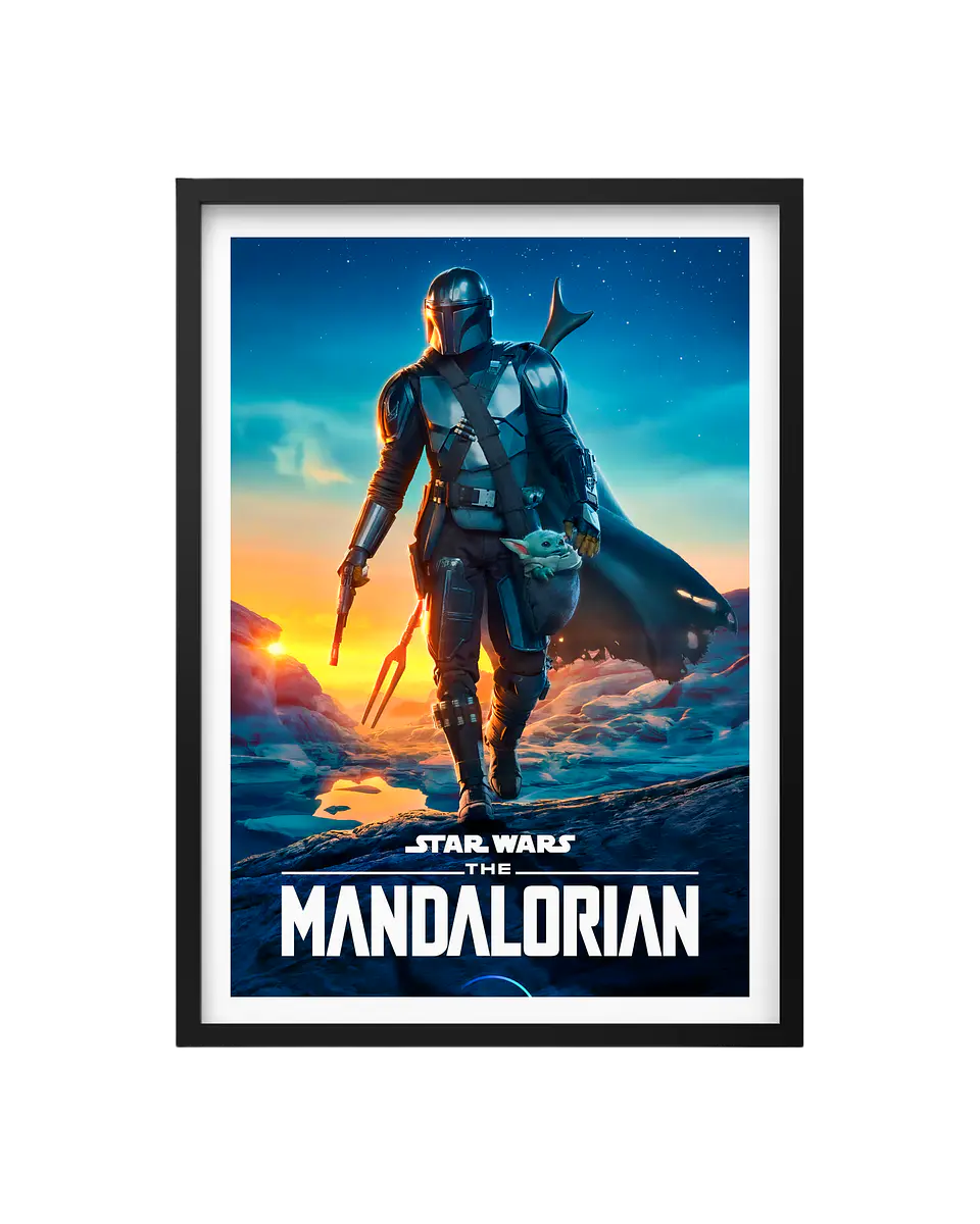 Cuadro The Mandalorian (Star Wars) 1