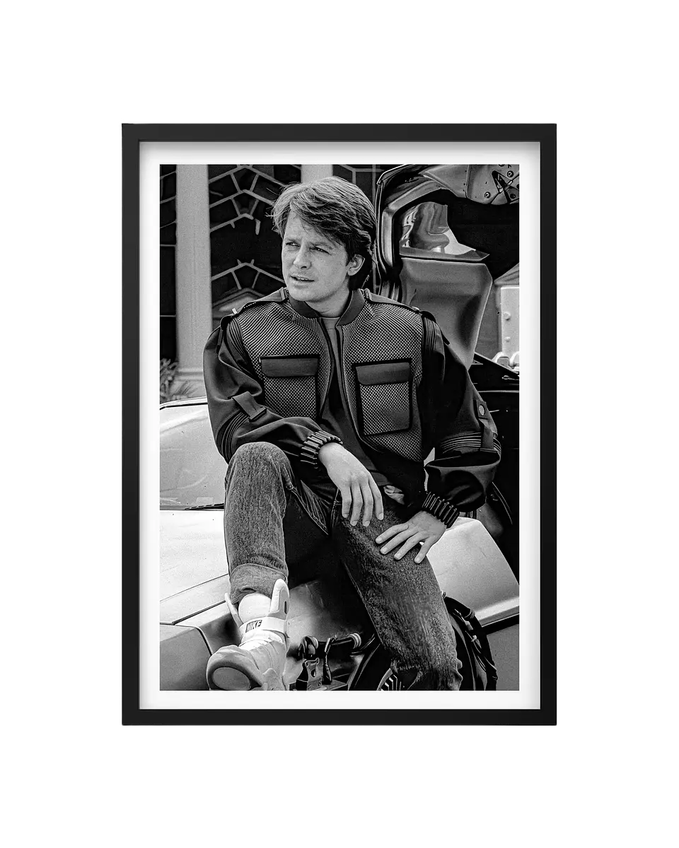 Cuadro Marty Mcfly / Volver Al Futuro 1