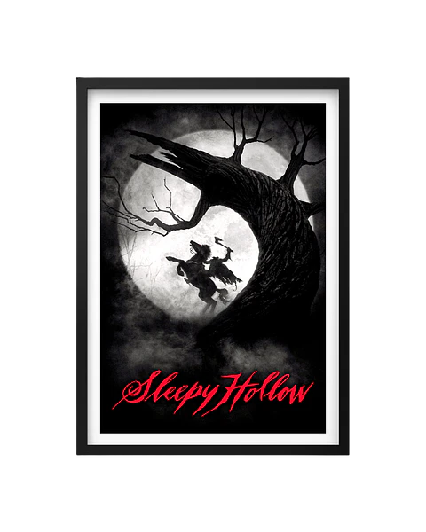 Cuadro Sleepy Hollow - El Jinete Sin Cabeza