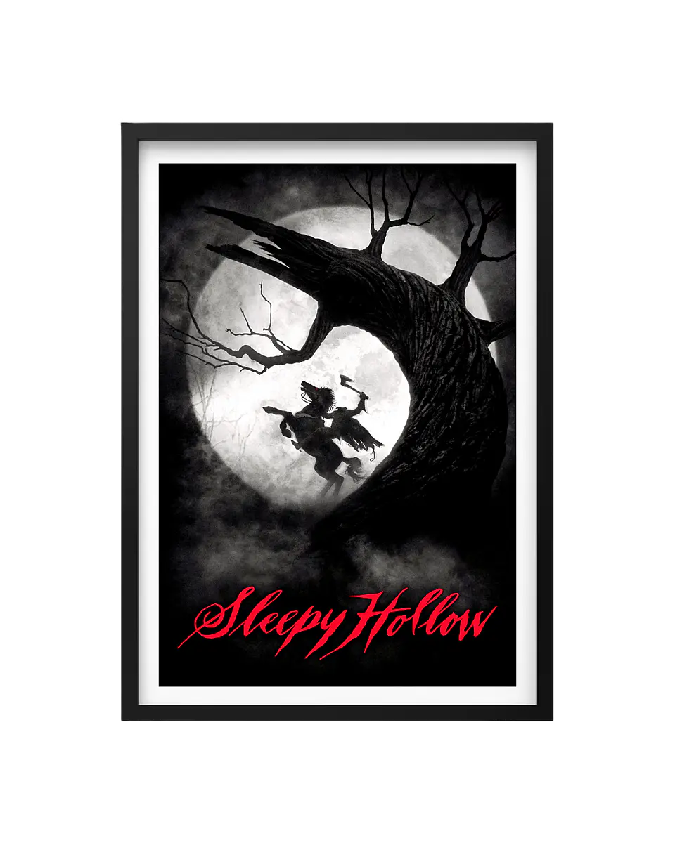 Cuadro Sleepy Hollow - El Jinete Sin Cabeza 1