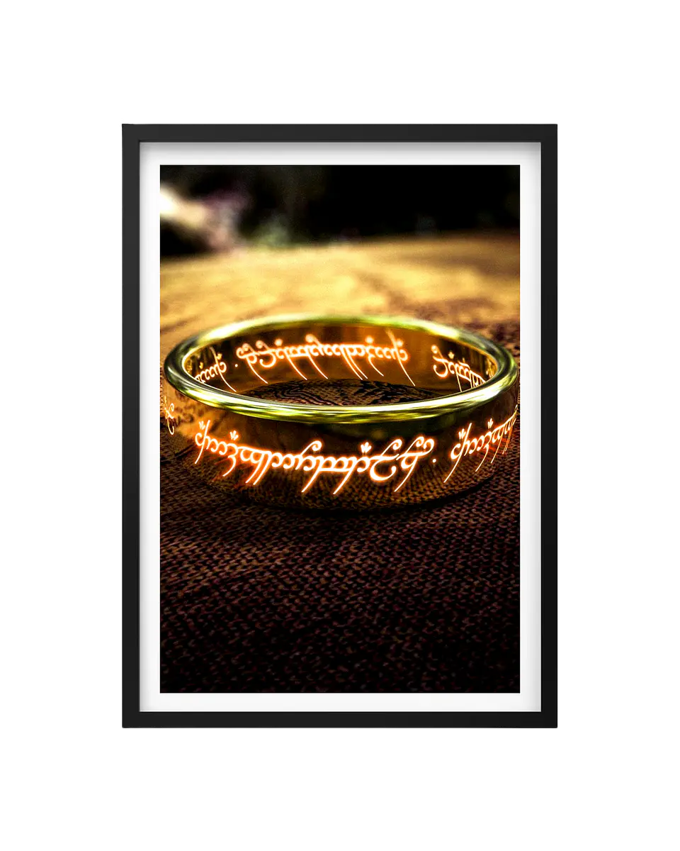 Cuadro El Señor De Los Anillos 1