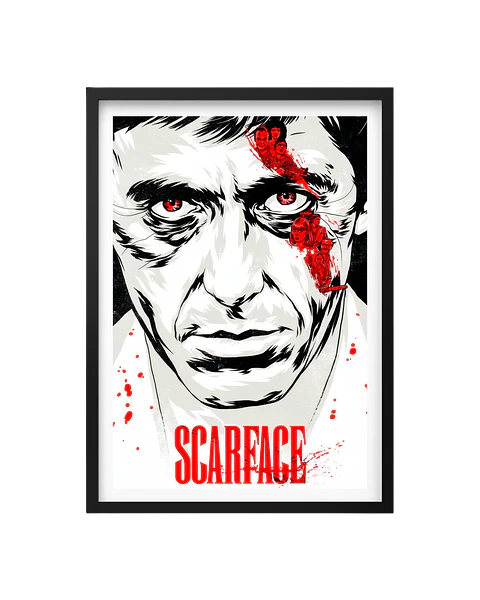 Cuadro Scarface (Cara-cortada) Al Pacino