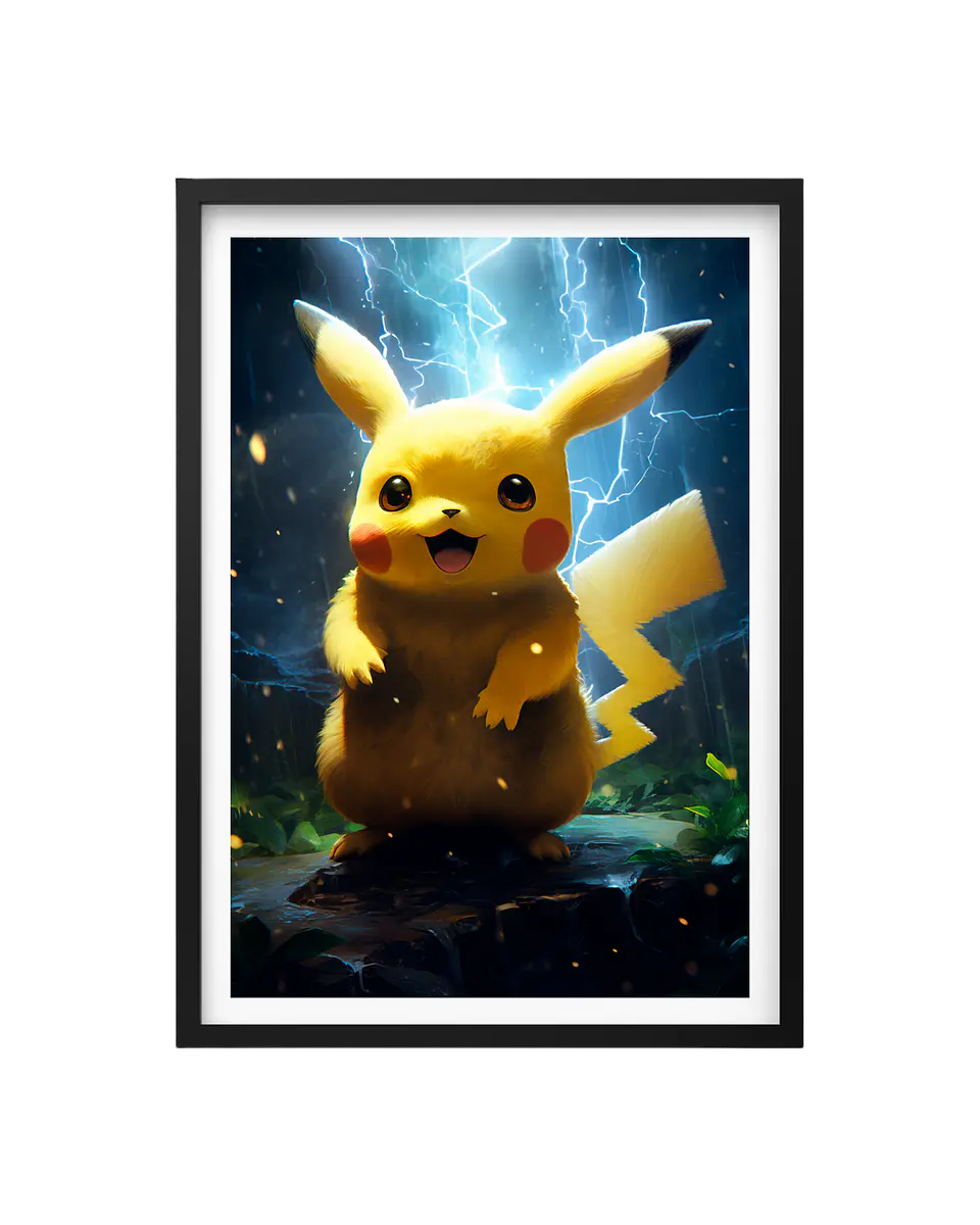 Cuadro Pokemon Pikachu 1