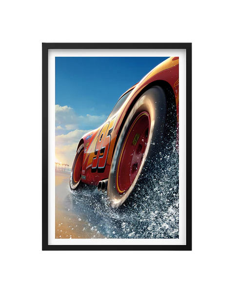Cuadro Cars Rayo Mcqueen