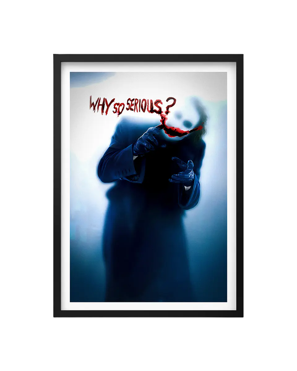Cuadro The Joker (El Guason/Heath Ledger) 1