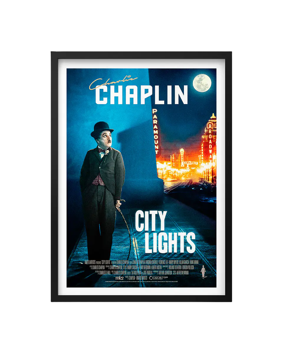 Cuadro City Lights (Charles Chaplin) 1
