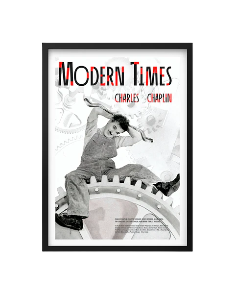 Cuadro Modern Time (Charles Chaplin)
