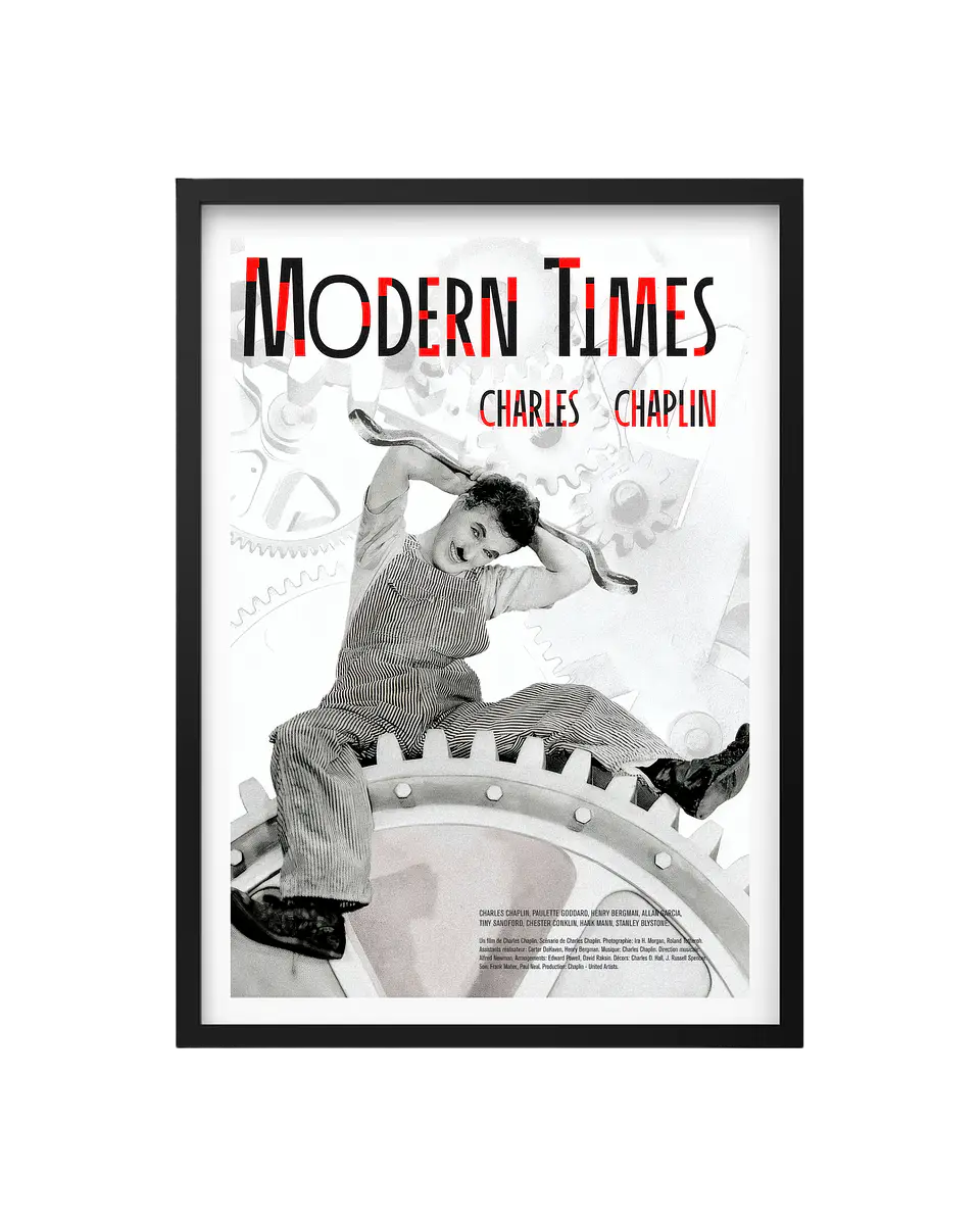 Cuadro Modern Time (Charles Chaplin) 1