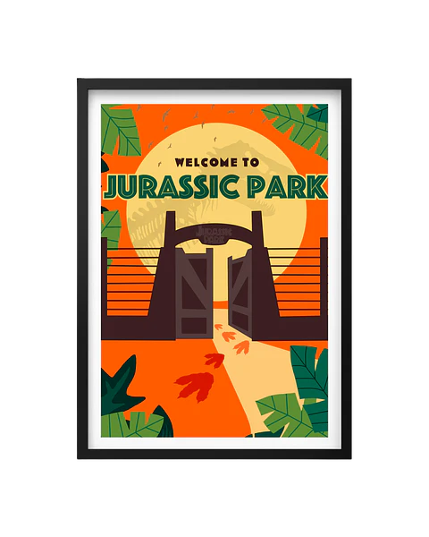 Cuadro Jurassic Park