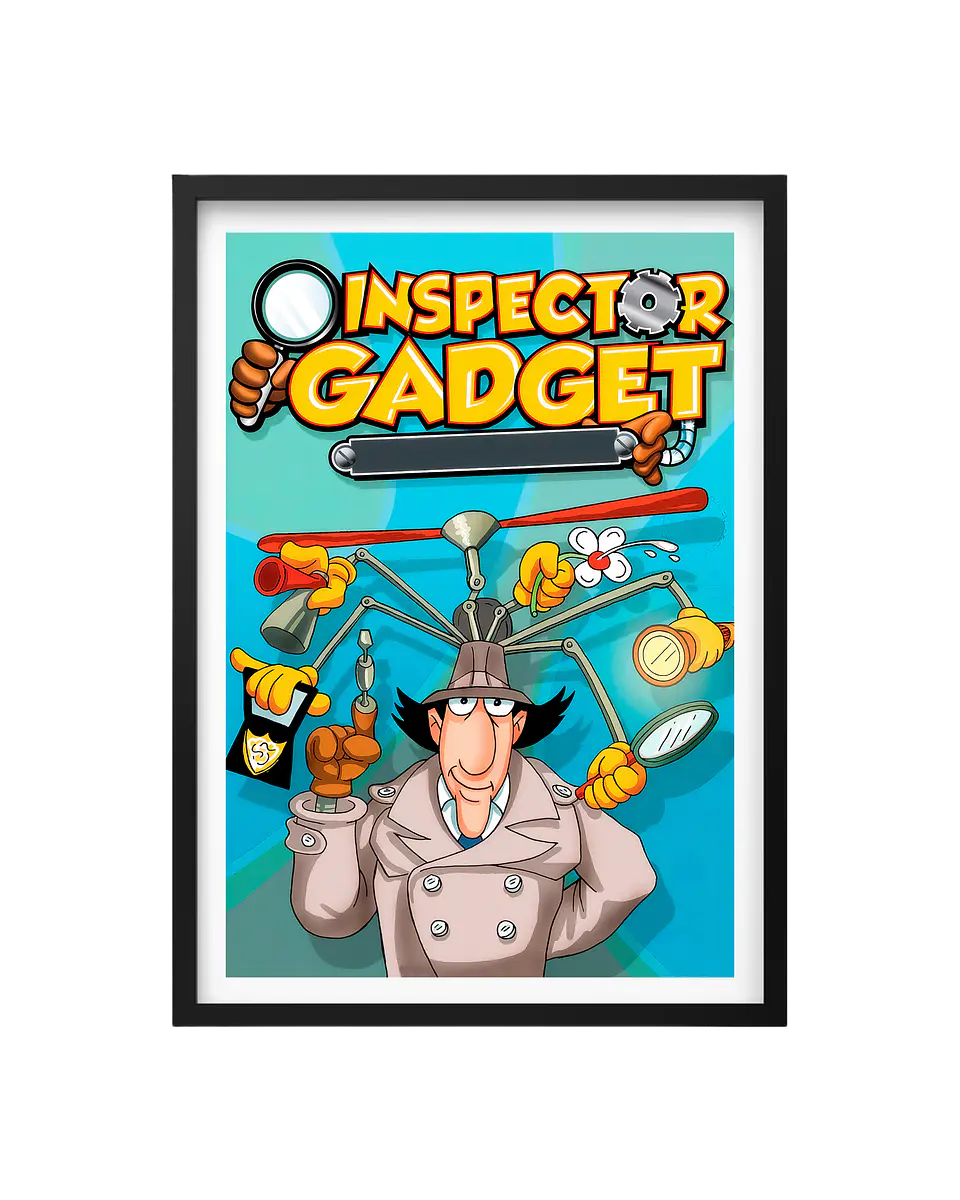 Cuadro Inspector Gadget 1