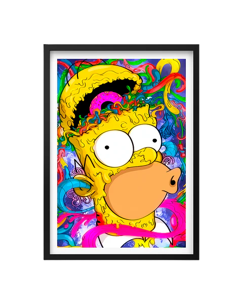 Cuadro Los Simpson (Homero)