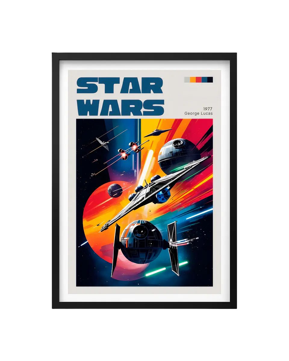 Cuadro Cuadro Star Wars - Una Nueva Esperanza 1