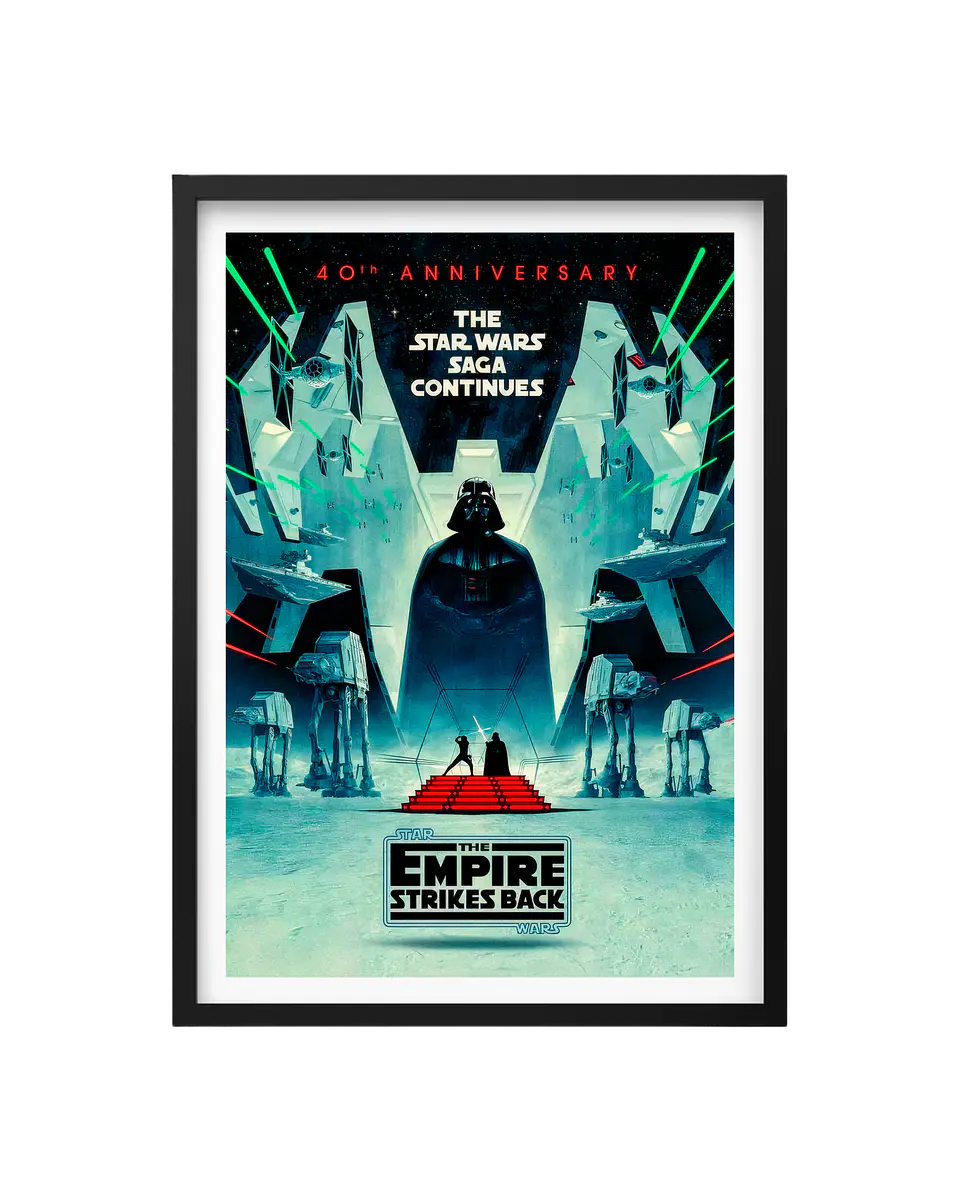 Cuadro Star Wars - El Imperio Contraataca 1