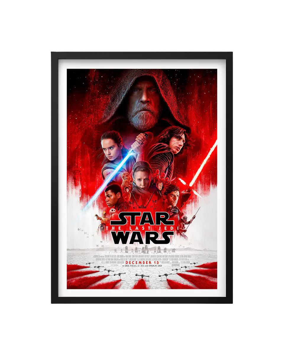 Cuadro The Last Jedi - Star Wars 1