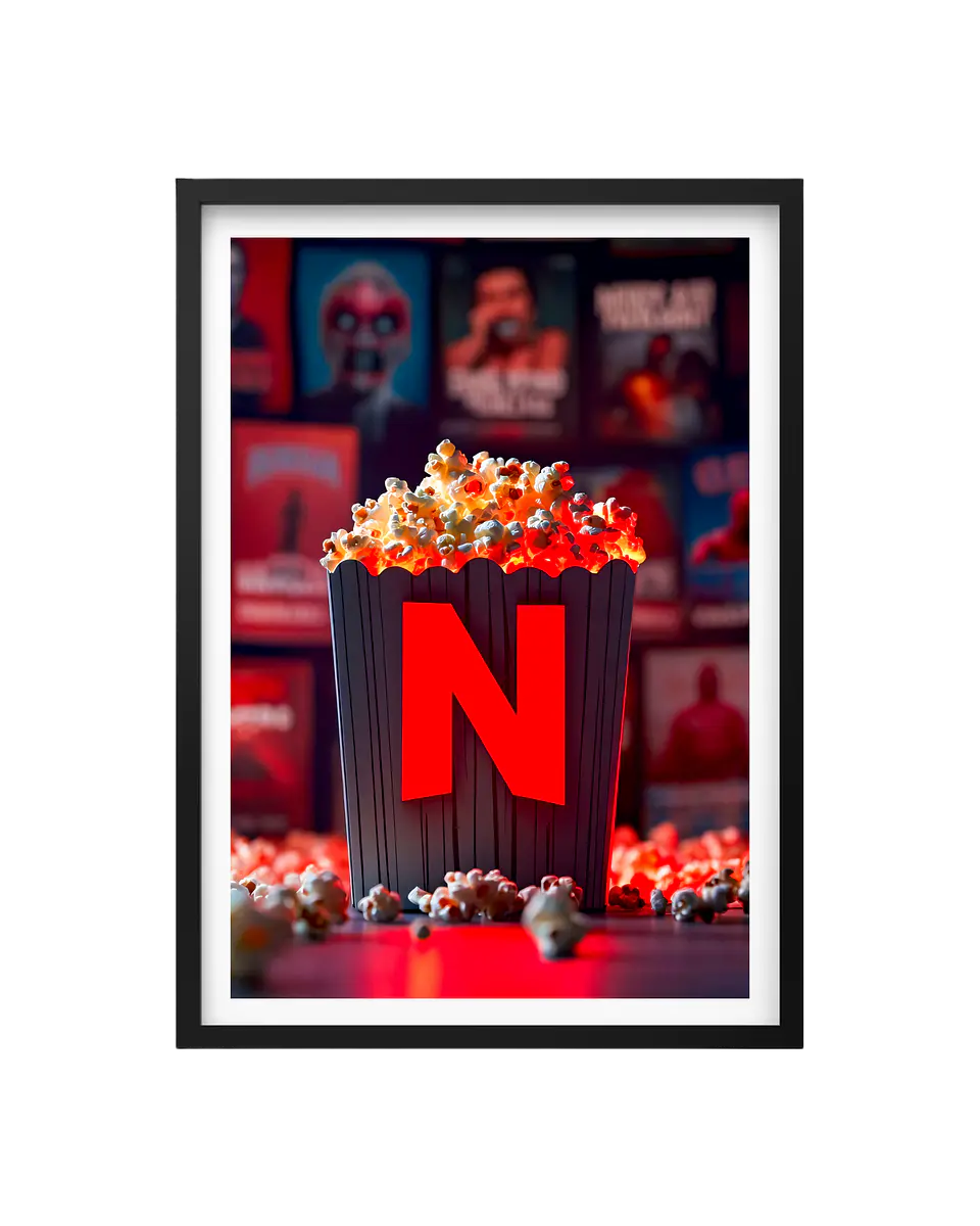 Cuadro Netflix - El ritual del streaming 1