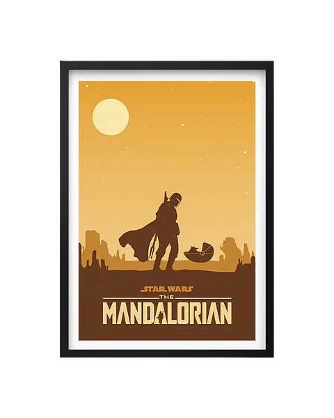 Cuadro Star Wars - The Mandalorian