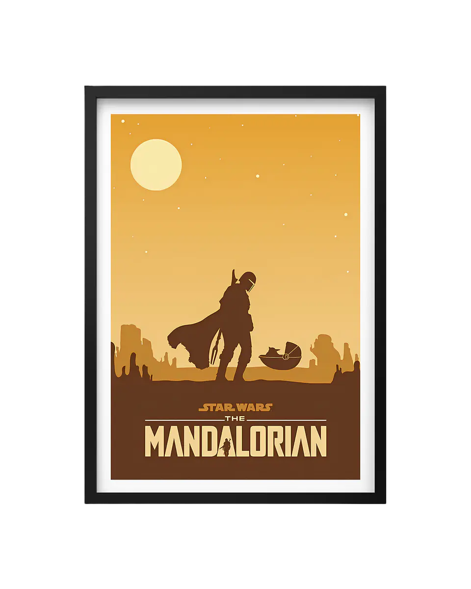 Cuadro Star Wars - The Mandalorian 1
