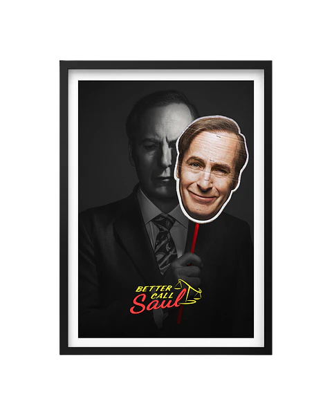 Cuadro Better Call Saul - La Máscara del Abogado