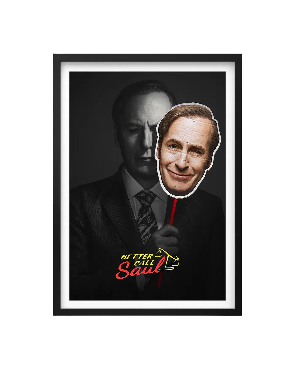 Cuadro Better Call Saul - La Máscara del Abogado 1