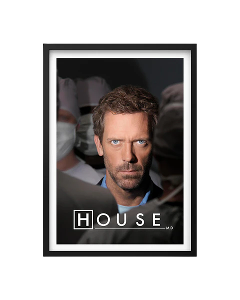 Cuadro Dr. House - El Genio Incorregible
