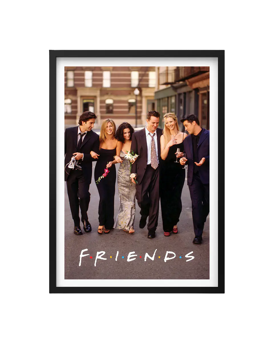 Cuadro Friends - El Paseo de la Comedia Clásica 1