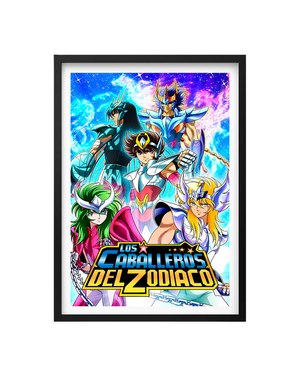 Cuadro Los Caballeros del Zodiaco - El Poder del Cosmos 1