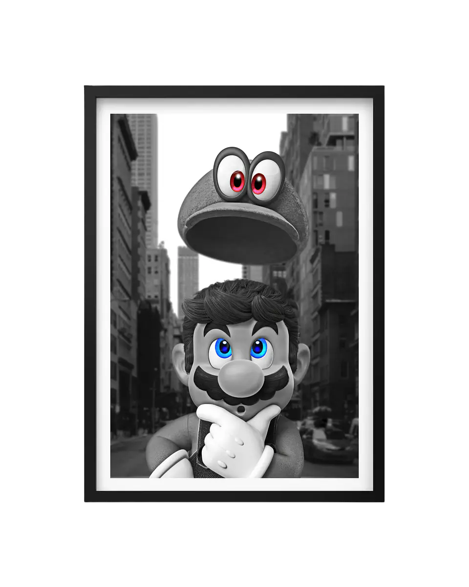 Cuadro Super Mario Odyssey 1