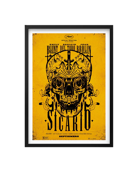 Cuadro Sicario – La Guerra No Tiene Rostro