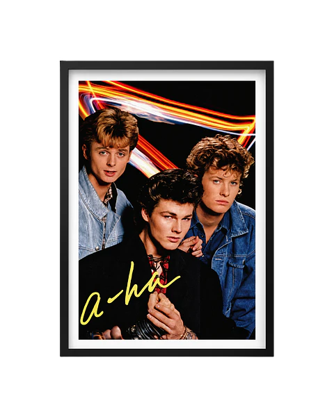Cuadro a-ha – Los Reyes del Synth-Pop