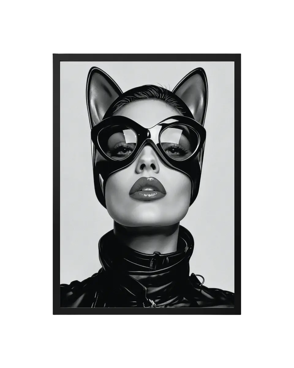 Cuadro Femme Fatale – Mirada Felina 1