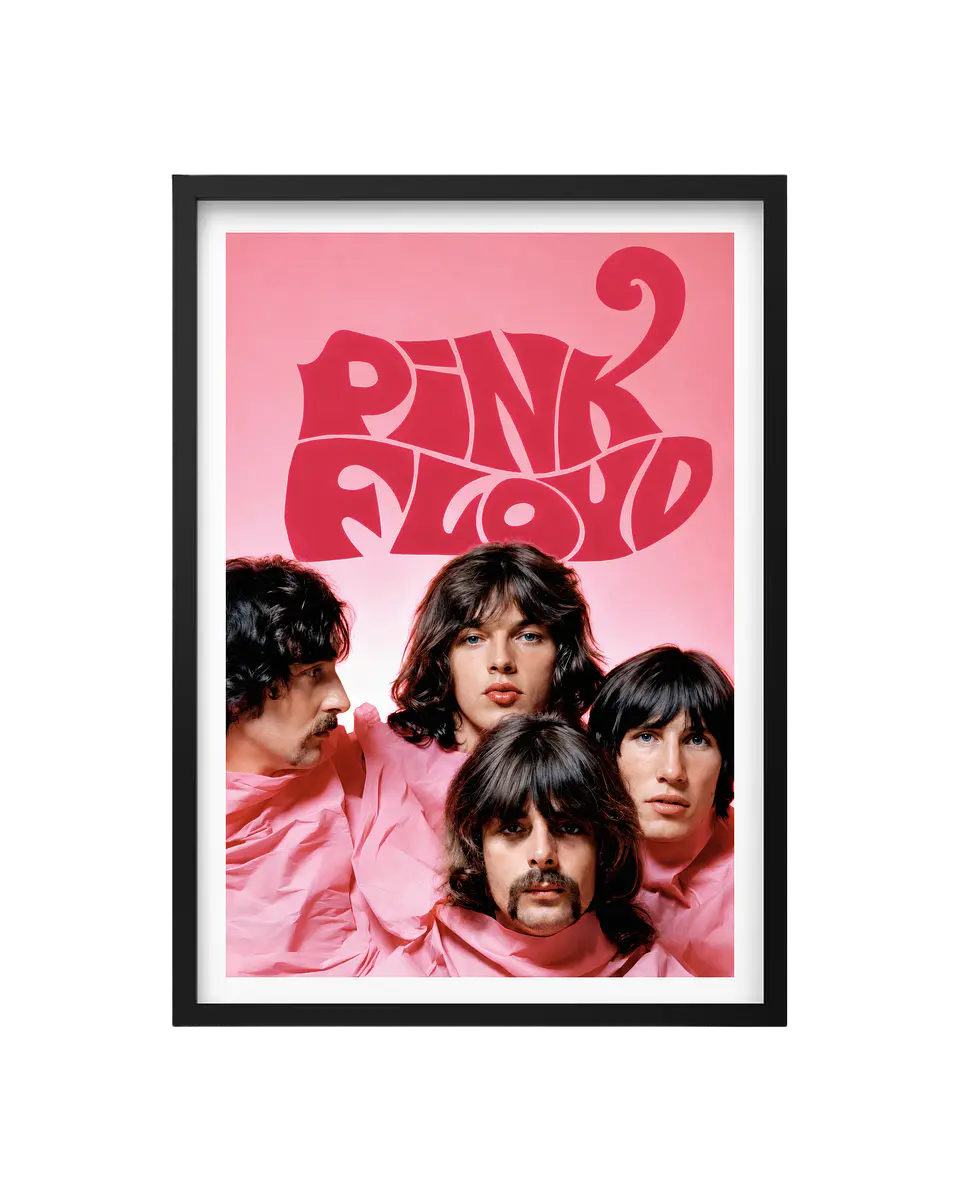 Cuadro Pink Floyd – Psicodelia en Rosa 1