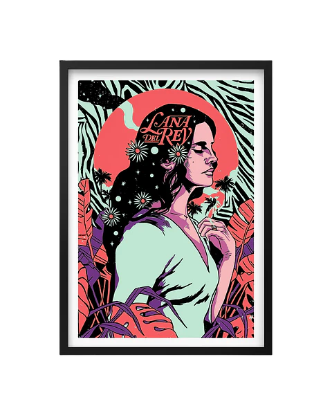 Cuadro Lana Del Rey