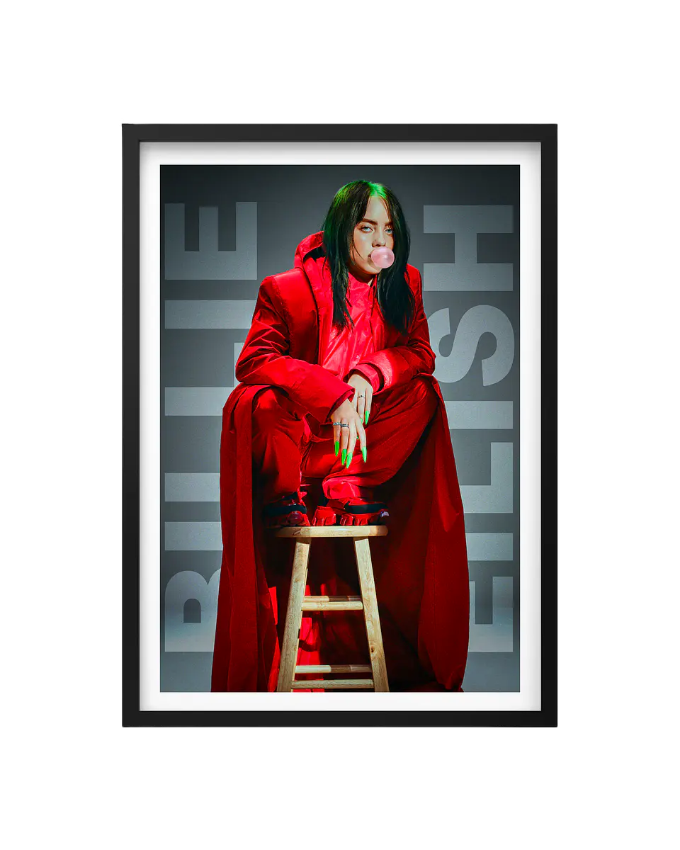 Cuadro Billie Eilish 1