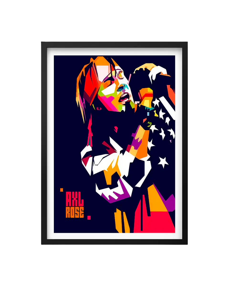 Cuadro Axl Rose (Guns N´ Roses) 1