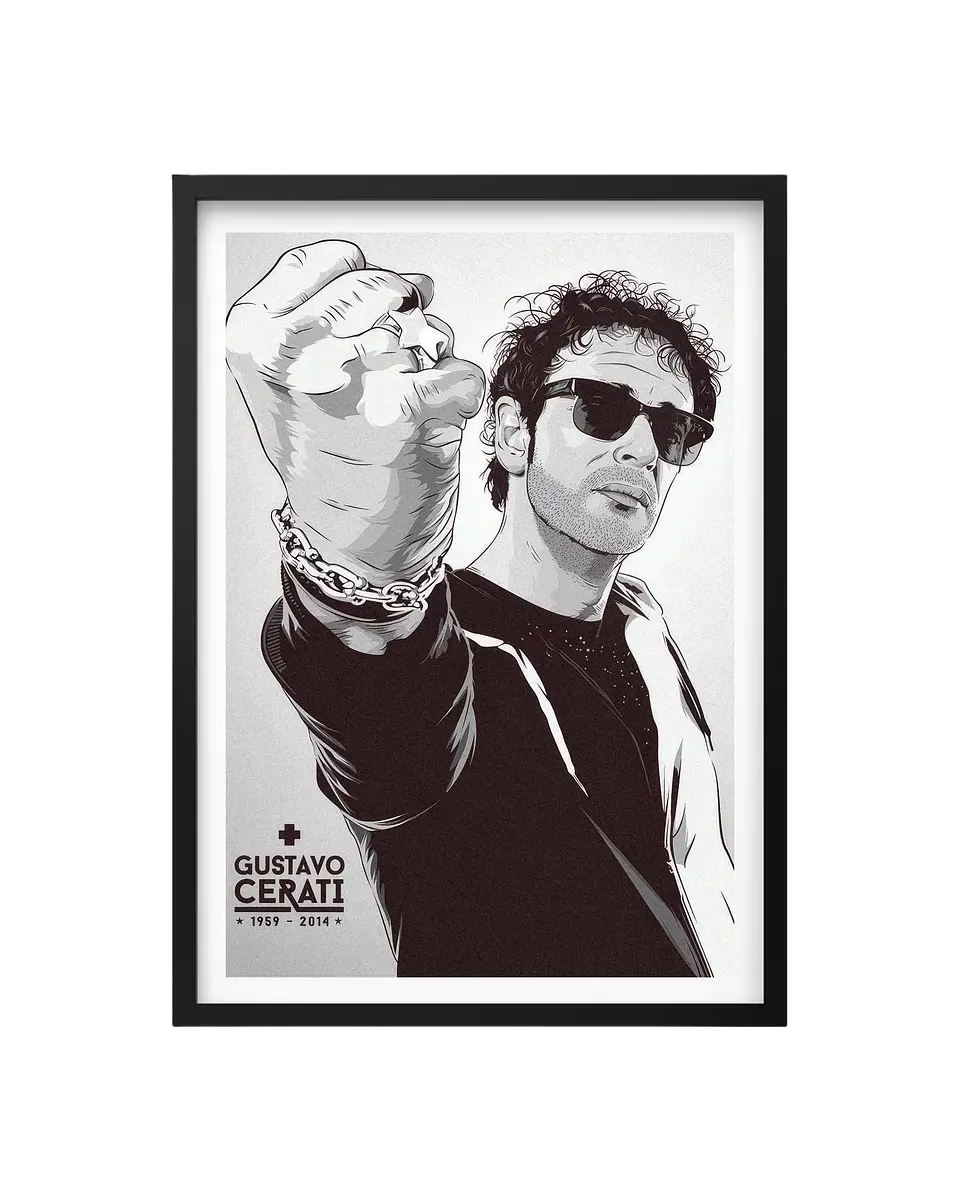Cuadro Gustavo Cerati 1