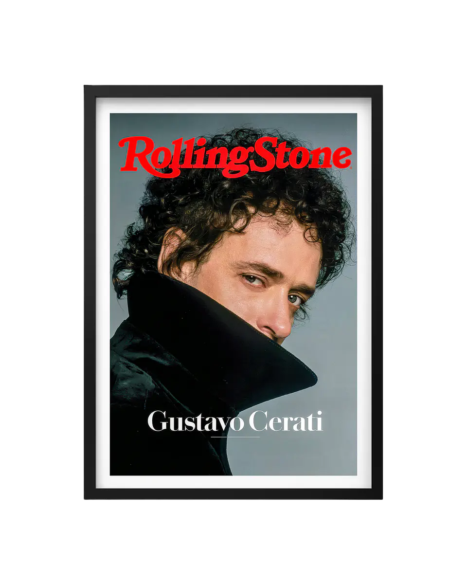Cuadro Gustavo Cerati - Rolling Stone 1