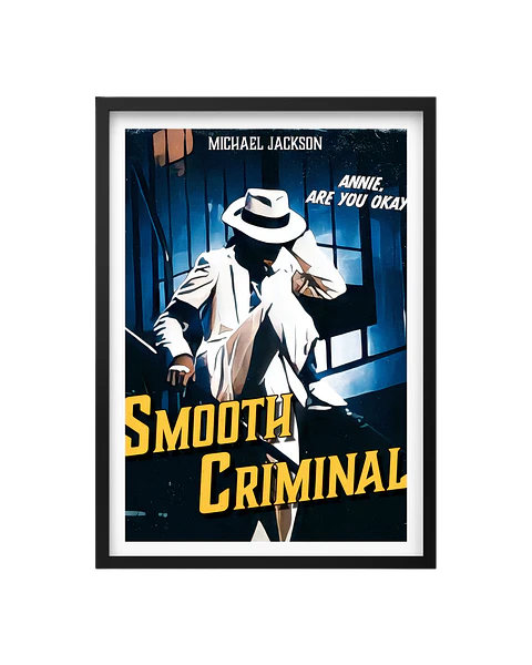 Cuadro Michael Jackson Smooth Criminal
