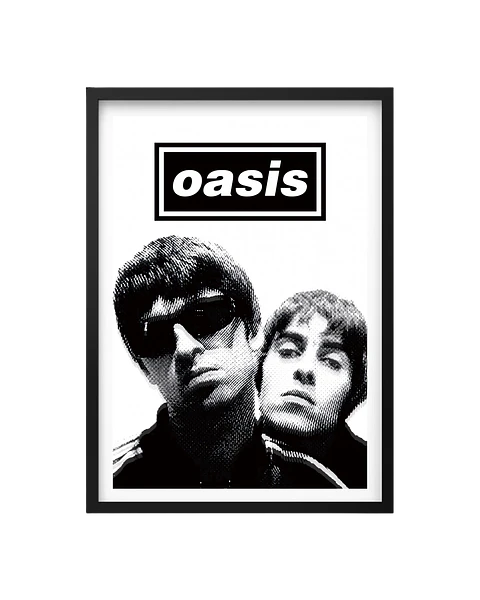 Cuadro Oasis - Rock 'N' Roll Star