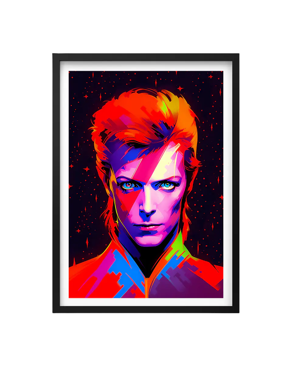 Cuadro Cuadro David Bowie - Pop Art 1