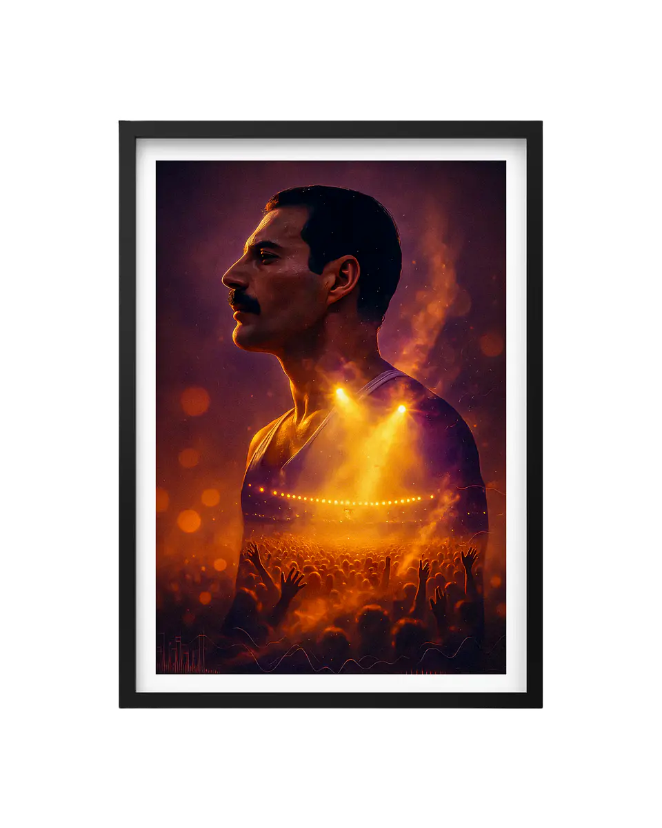 Cuadro Freddie Mercury (Queen) 1