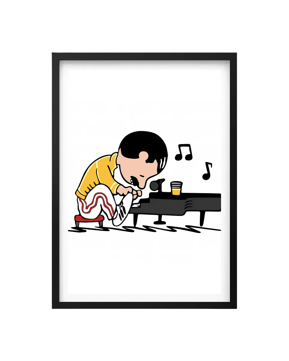 Cuadro Bohemian Rhapsody - Freddie Mercury 1