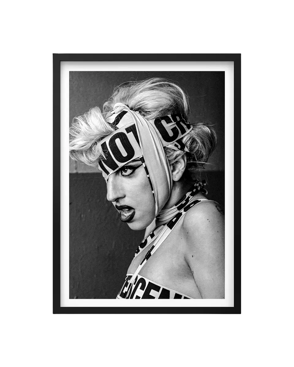 Cuadro Lady Gaga: Advertencia de Ícono 1