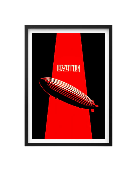 Cuadro Led Zeppelin - La Leyenda del Dirigible