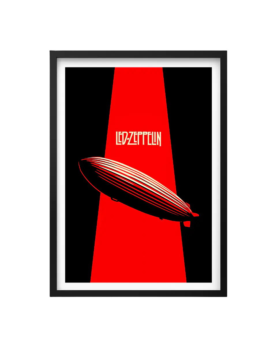 Cuadro Led Zeppelin - La Leyenda del Dirigible 1