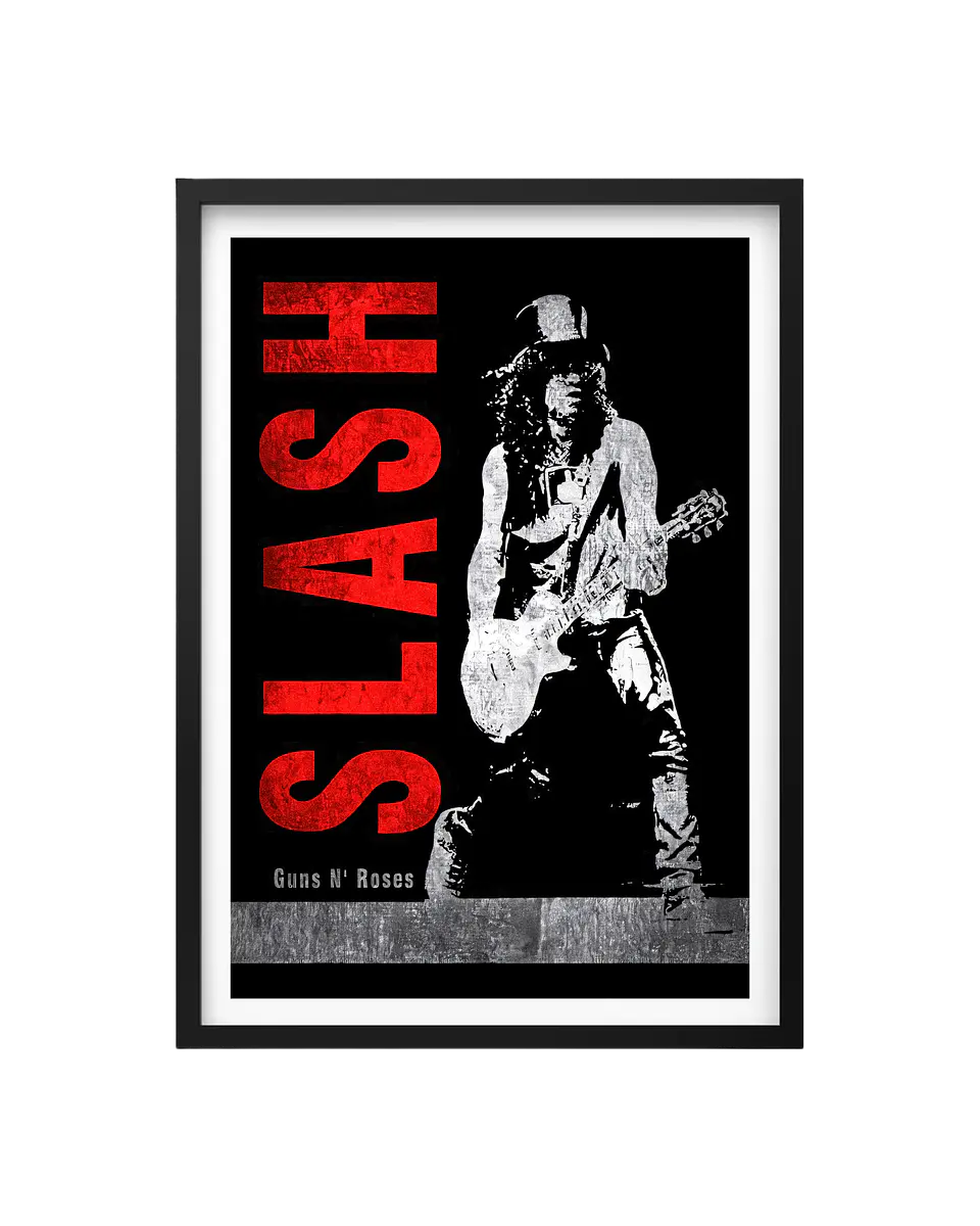Cuadro Slash - Guns N' Roses 1