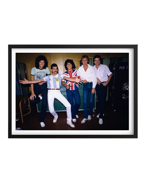Cuadro Queen Y Diego Maradona (Freddie Mercury)