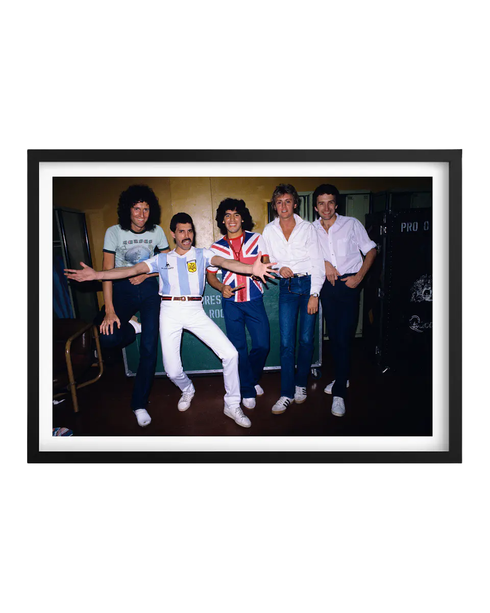 Cuadro Queen Y Diego Maradona (Freddie Mercury) 1