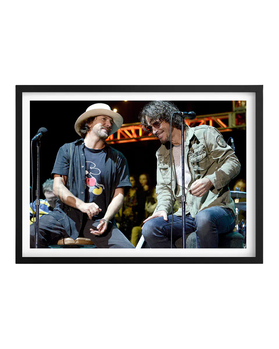 Cuadro Eddie Y Chris Cornell (Pearl Jam) 1