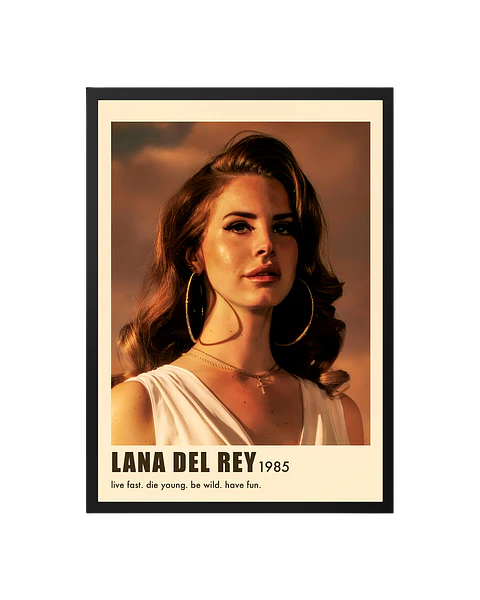 Cuadro Lana Del Rey