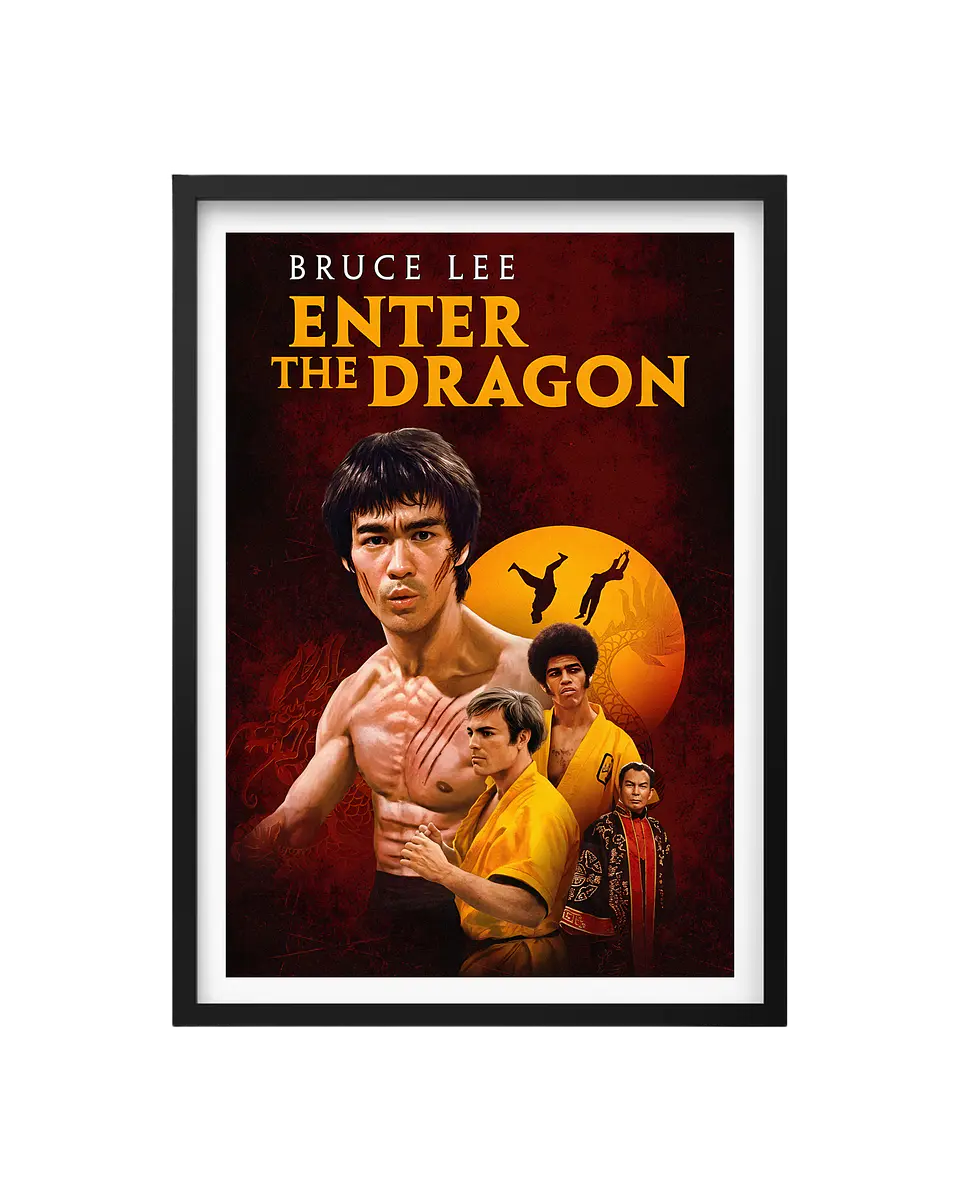 Cuadro Bruce Lee – Enter the Dragon 1